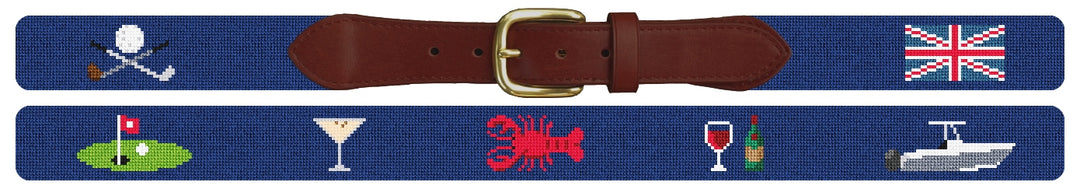 Custom Needlepoint Belt