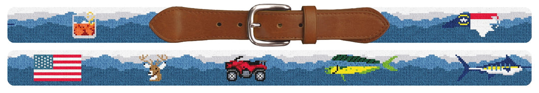 Custom Needlepoint Belt