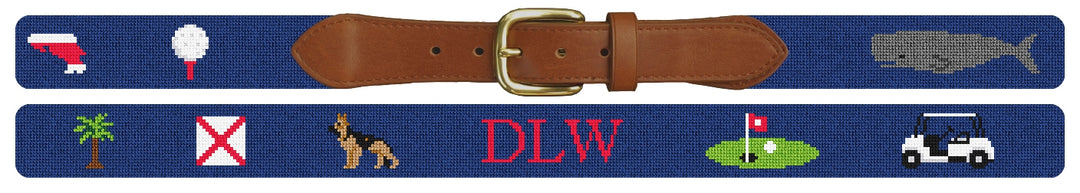 Custom Needlepoint Belt