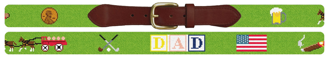 Custom Needlepoint Belt
