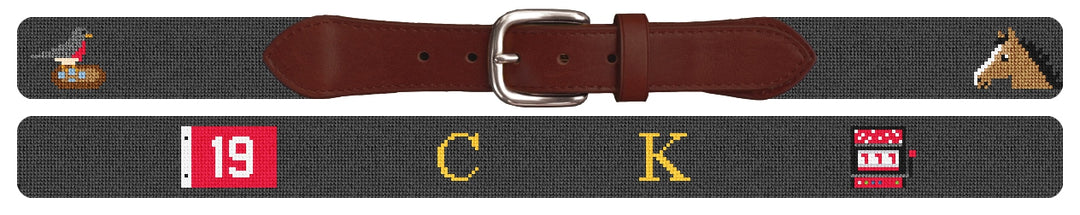 Custom Needlepoint Belt