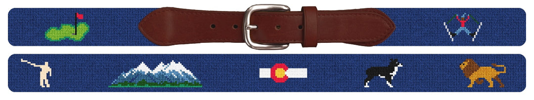 Custom Needlepoint Belt