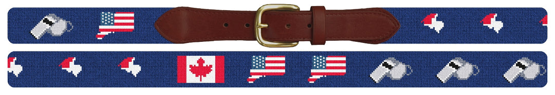 Custom Needlepoint Belt