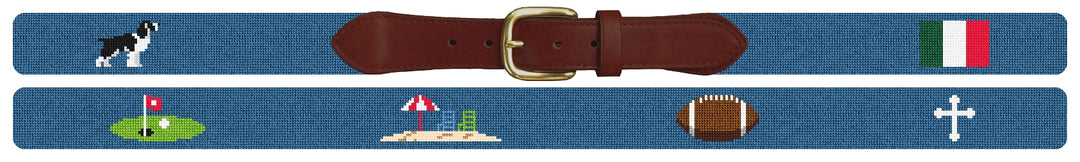 Custom Needlepoint Belt