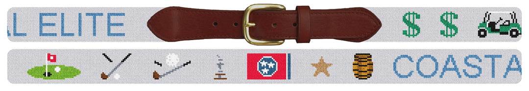 Custom Needlepoint Belt