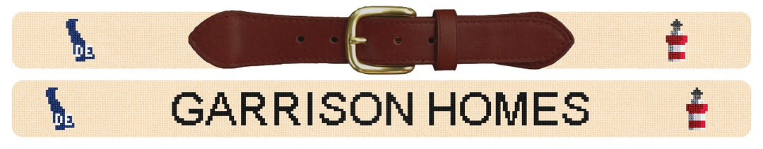 Custom Needlepoint Belt