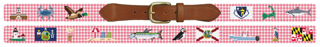 Custom Needlepoint Belt