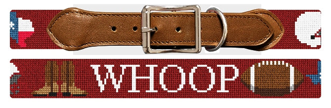 Custom Needlepoint Dog Collar
