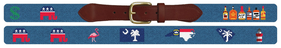 Custom Needlepoint Belt