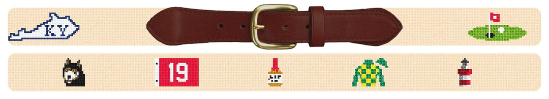 Custom Needlepoint Belt