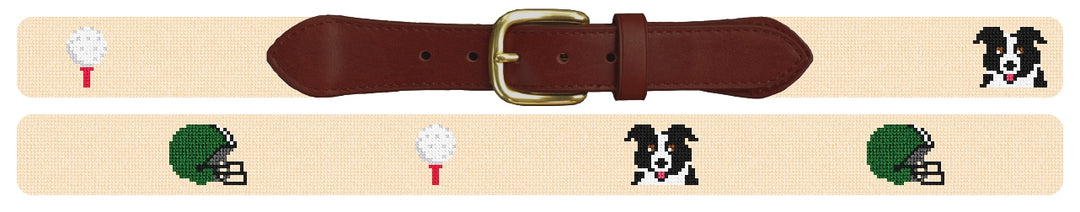 Custom Needlepoint Belt