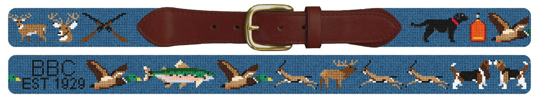 Custom Needlepoint Belt