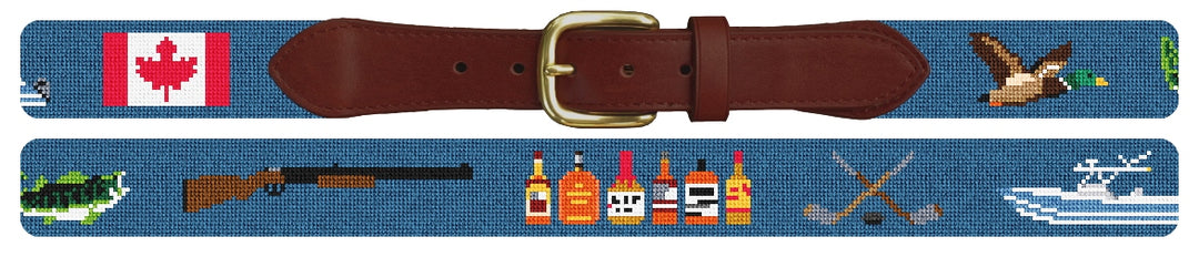Custom Needlepoint Belt