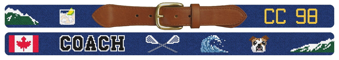 Custom Needlepoint Belt