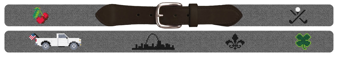 Custom Needlepoint Belt