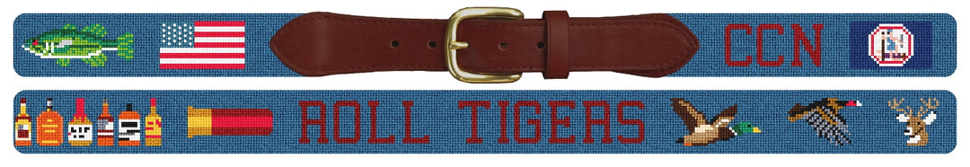 Custom Needlepoint Belt
