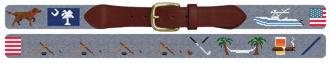 Custom Needlepoint Belt