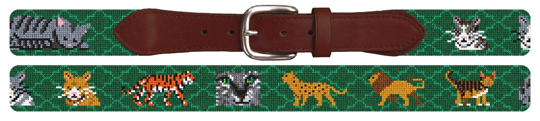 Custom Needlepoint Belt