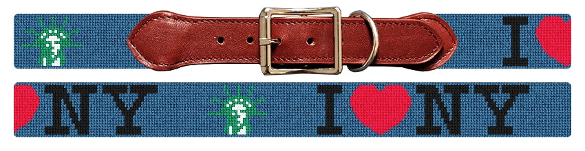 Custom Needlepoint Dog Collar