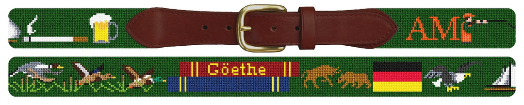 Custom Needlepoint Belt