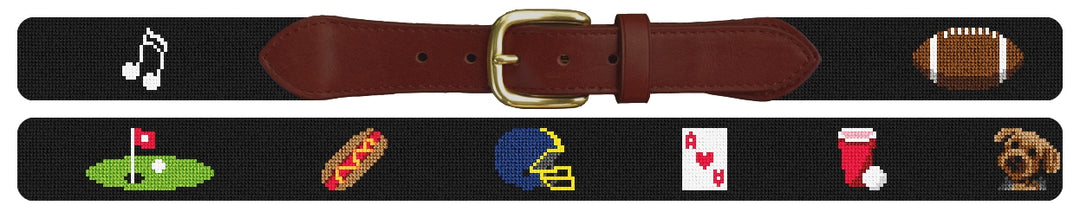 Custom Needlepoint Belt