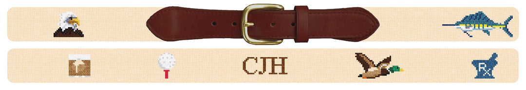 Custom Needlepoint Belt