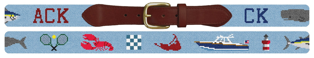Custom Needlepoint Belt