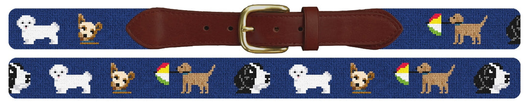 Custom Needlepoint Belt