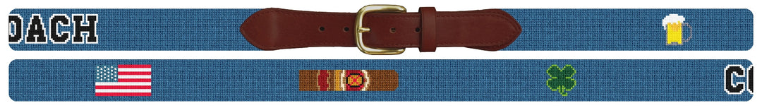 Custom Needlepoint Belt