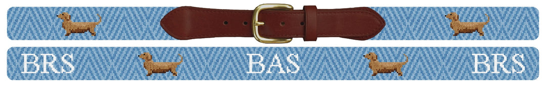 Custom Needlepoint Belt