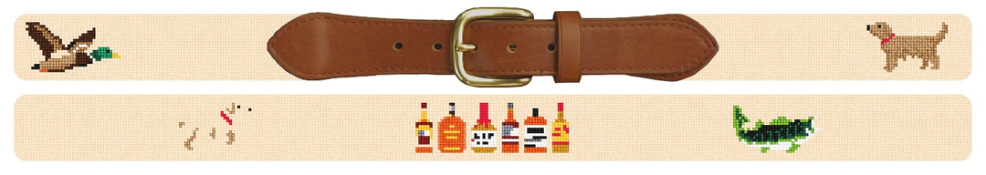Custom Needlepoint Belt