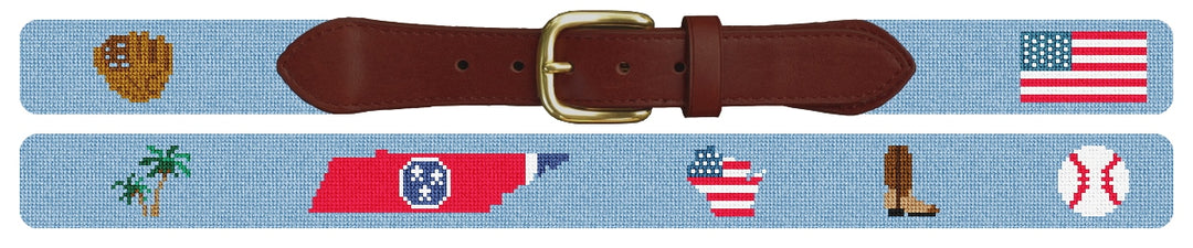 Custom Needlepoint Belt