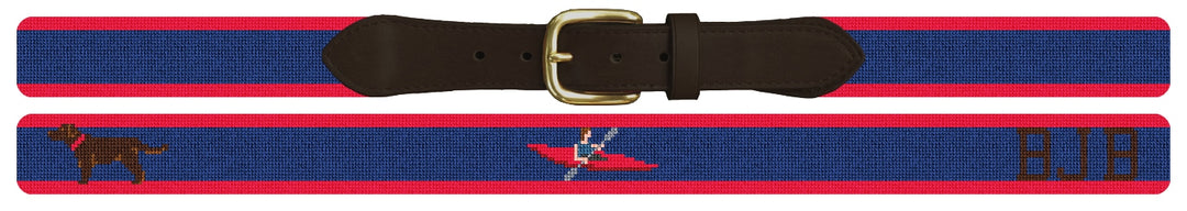 Custom Needlepoint Belt