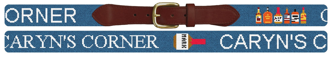 Custom Needlepoint Belt