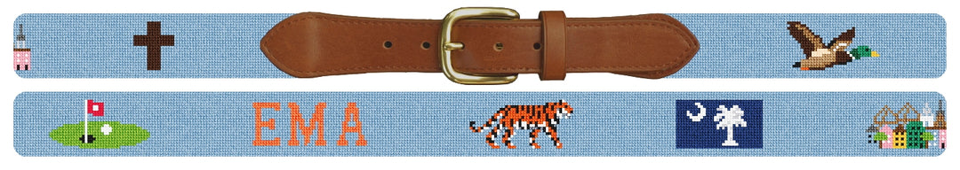 Custom Needlepoint Belt