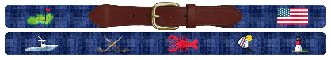 Custom Needlepoint Belt