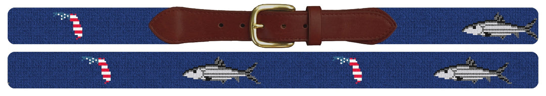 Custom Needlepoint Belt