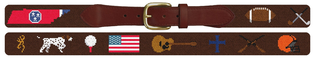 Custom Needlepoint Belt