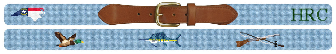 Custom Needlepoint Belt