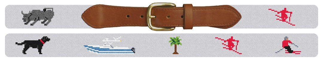 Custom Needlepoint Belt