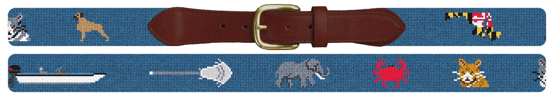 Custom Needlepoint Belt