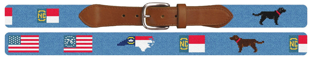 Custom Needlepoint Belt