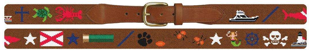 Custom Needlepoint Belt