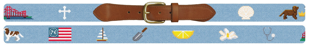 Custom Needlepoint Belt