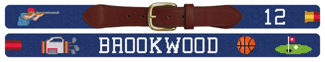 Custom Needlepoint Belt