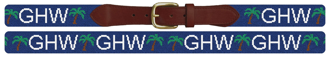 Custom Needlepoint Belt
