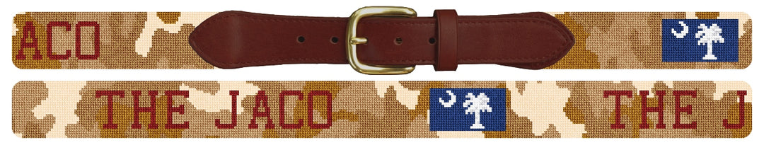 Custom Needlepoint Belt