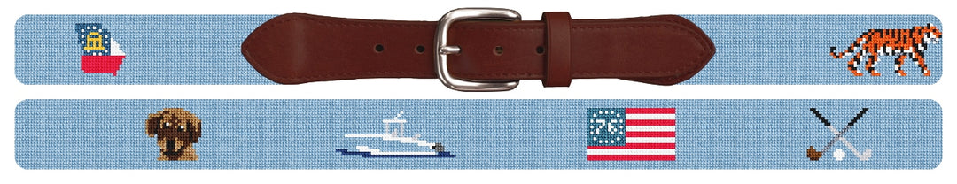 Custom Needlepoint Belt