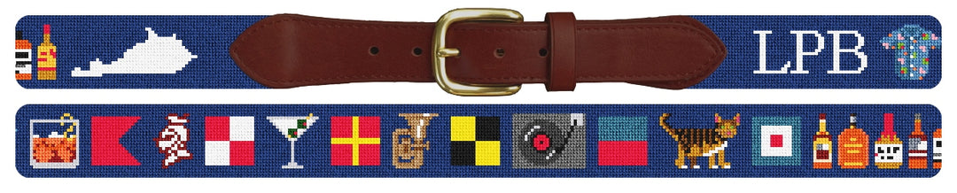 Custom Needlepoint Belt