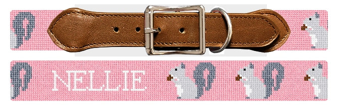 Custom Needlepoint Dog Collar